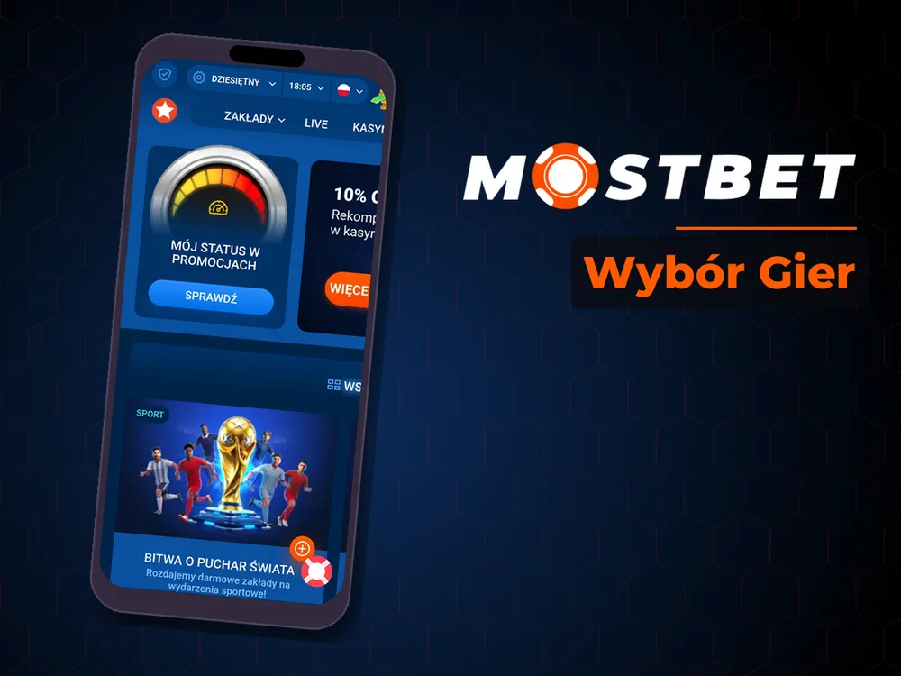 mostbet casino - Wybór Gier