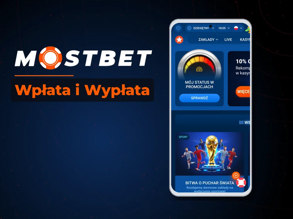 mostbet casino - Wpłata i Wypłata
