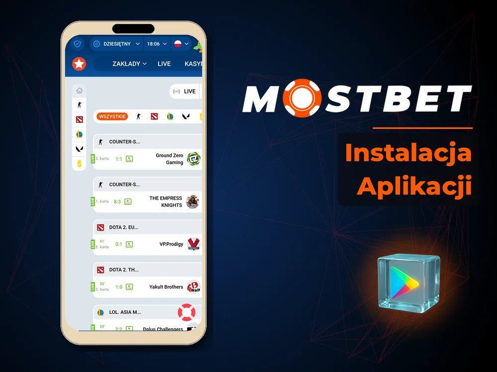 mostbet casino - Instalacja Aplikacji