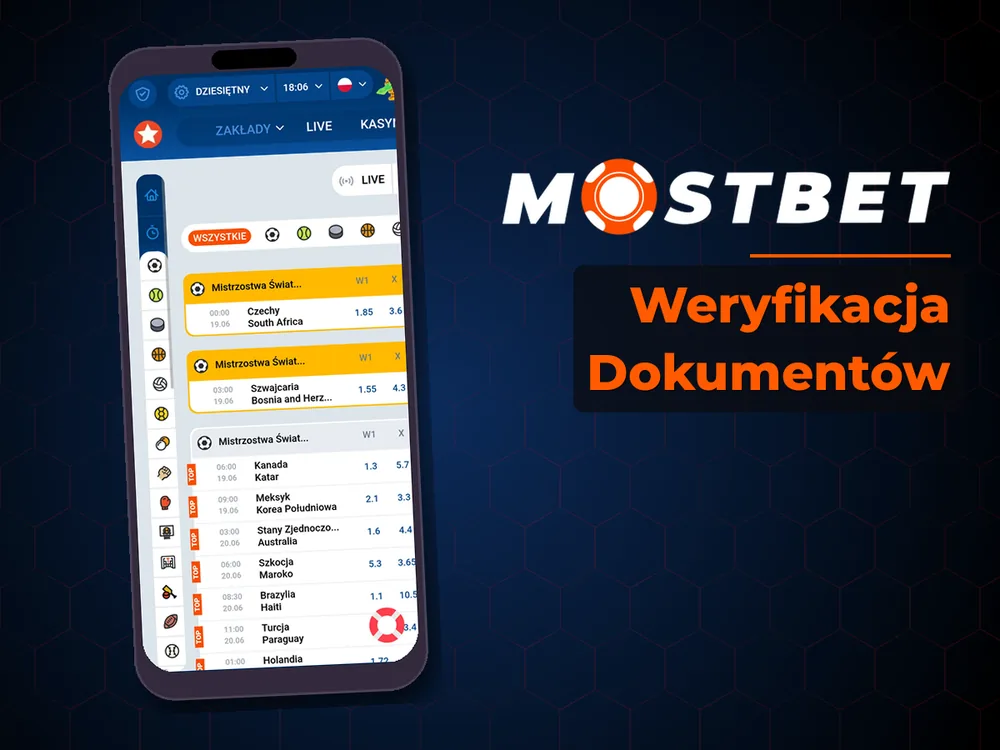 mostbet casino - Weryfikacja Dokumentów
