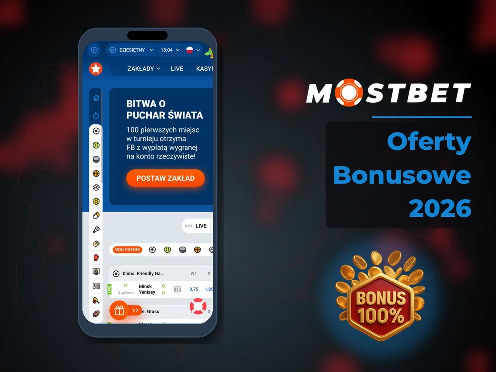 mostbet casino - Oferty Bonusowe 2026