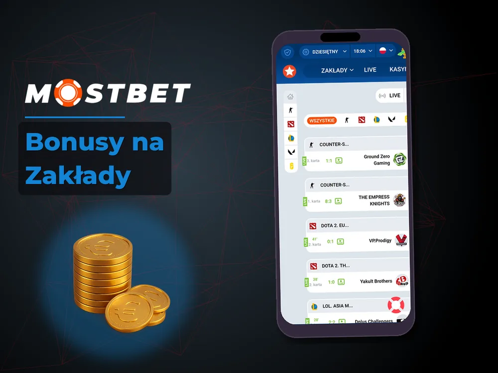 mostbet casino - Bonusy na Zakłady