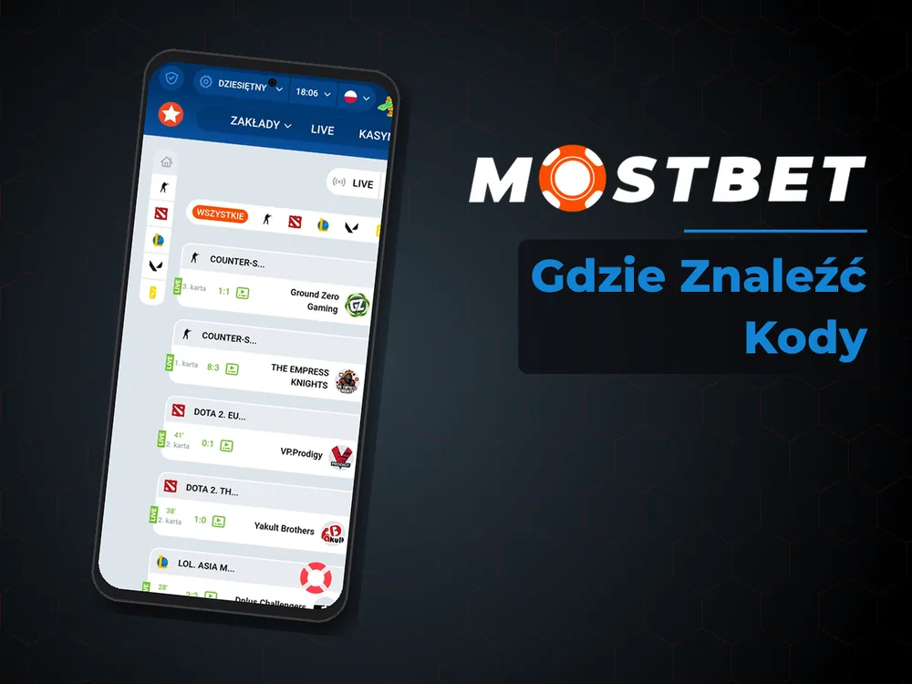 mostbet casino - Gdzie Znaleźć Kody