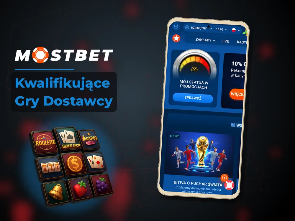 mostbet casino - Kwalifikujące Gry Dostawcy