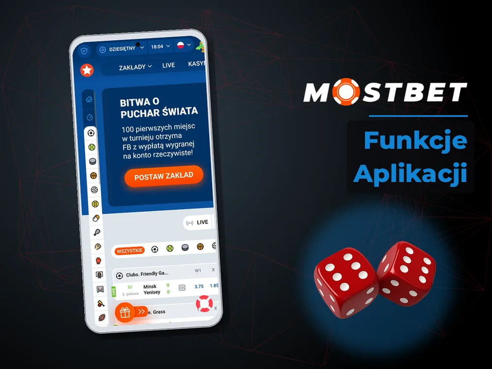 mostbet casino - Funkcje Aplikacji