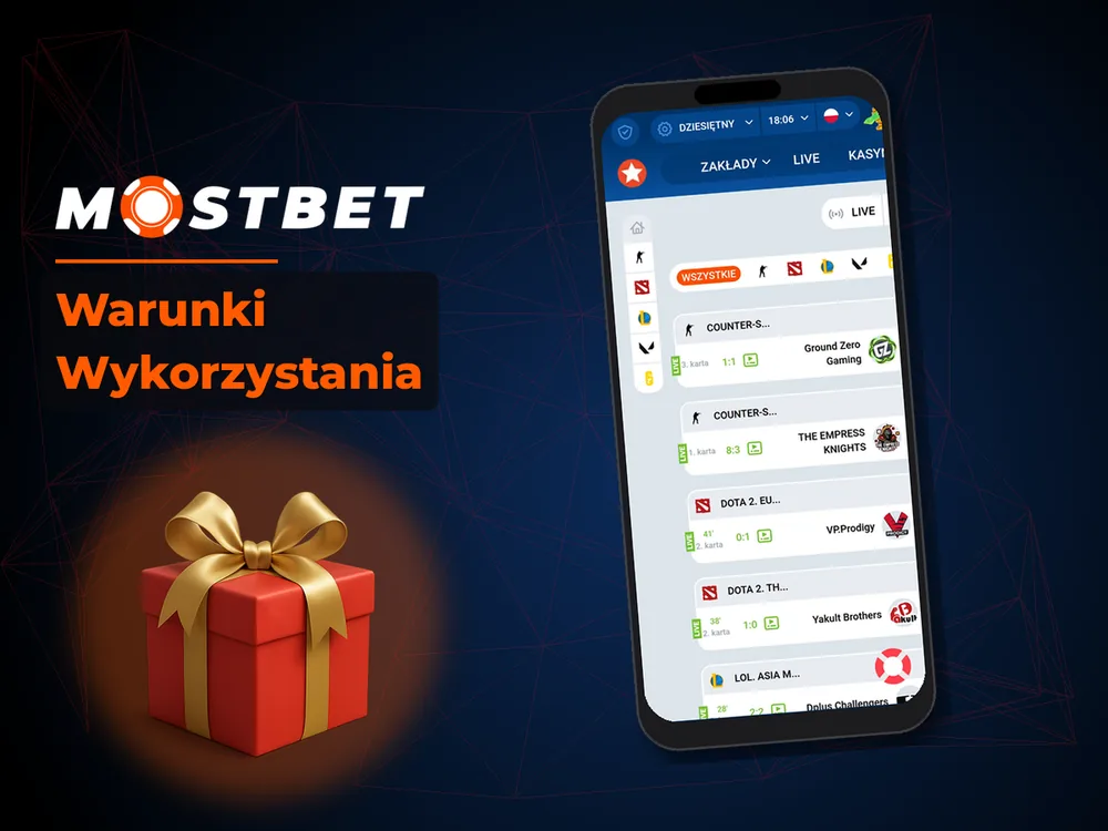 mostbet casino - Warunki Wykorzystania