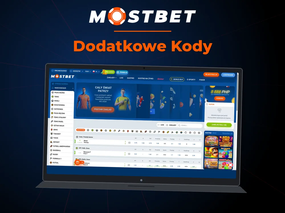 mostbet casino - Dodatkowe Kody