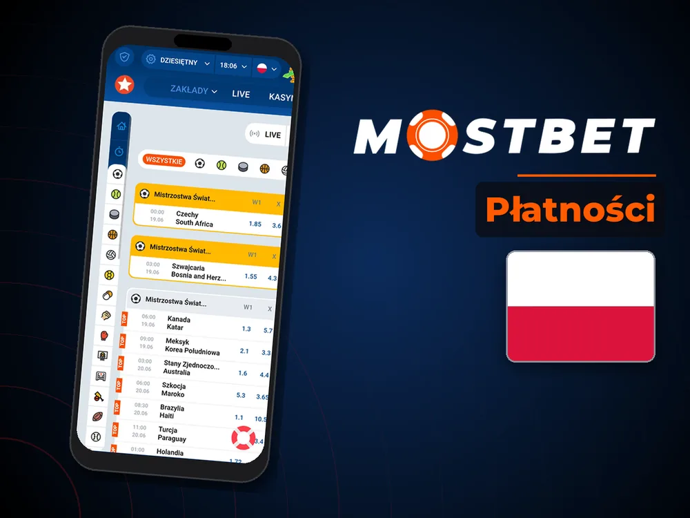 mostbet casino - Płatności