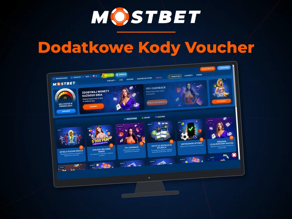mostbet casino - Dodatkowe Kody Voucher