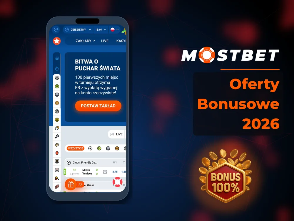 mostbet casino - Oferty Bonusowe 2026
