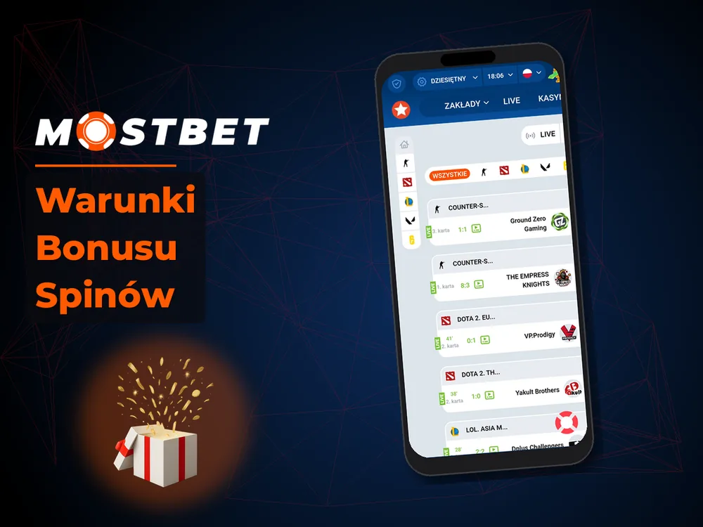 mostbet casino - Warunki Bonusu Spinów