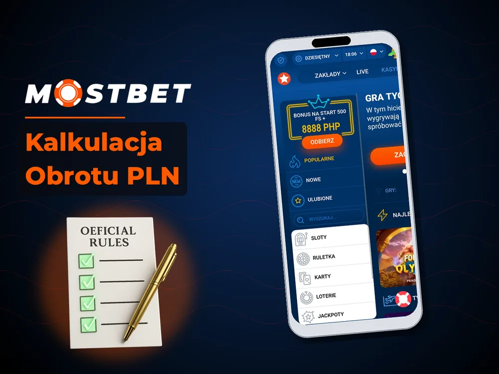 mostbet casino - Kalkulacja Obrotu PLN