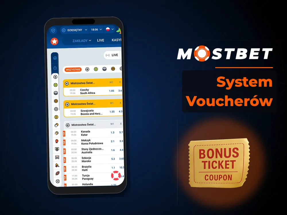 mostbet casino - System Voucherów