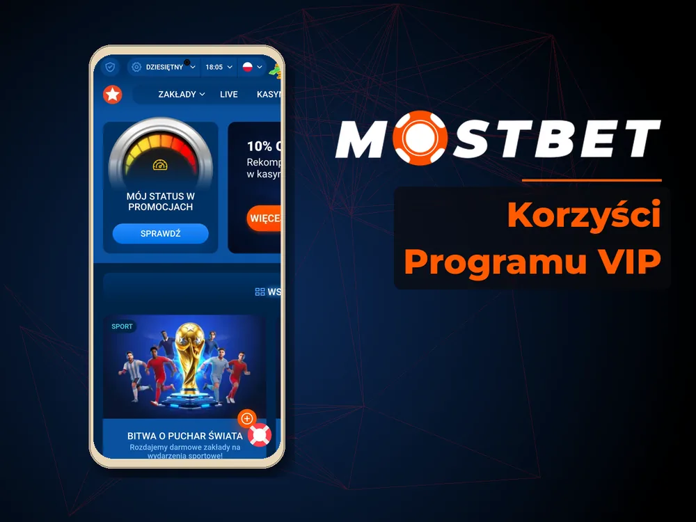 mostbet casino - Korzyści Programu VIP