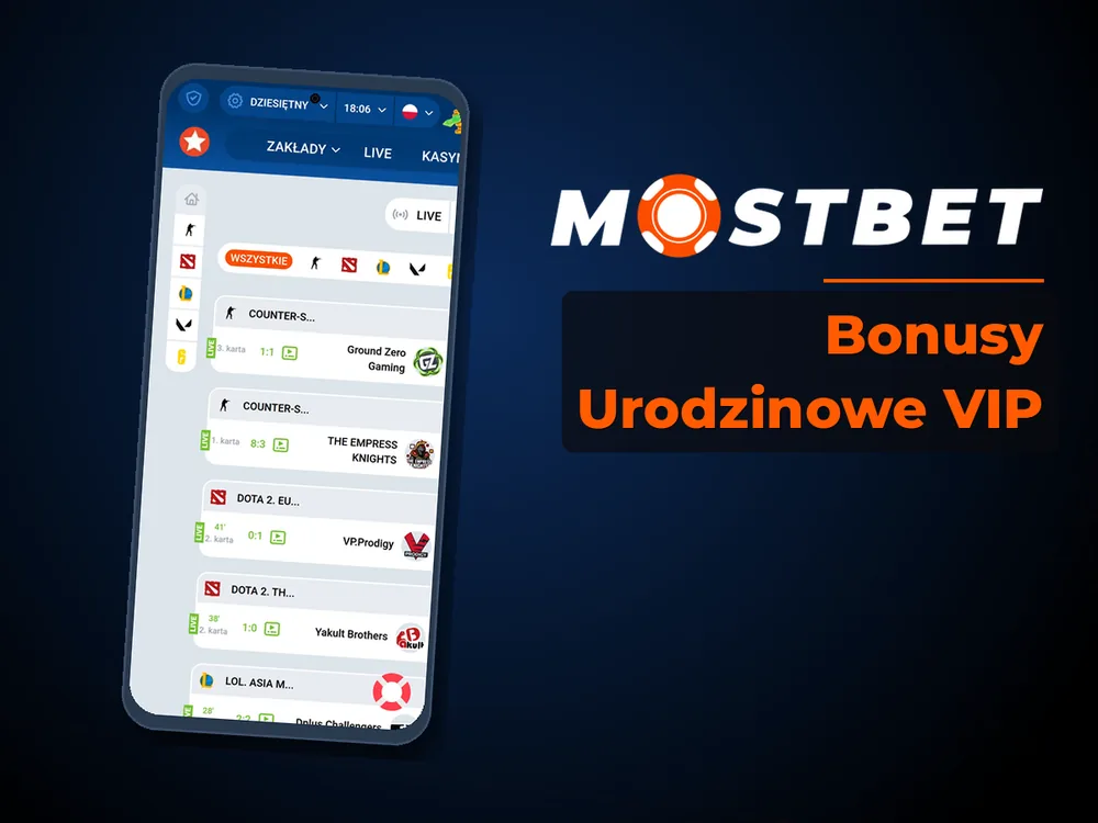 mostbet casino - Bonusy Urodzinowe VIP