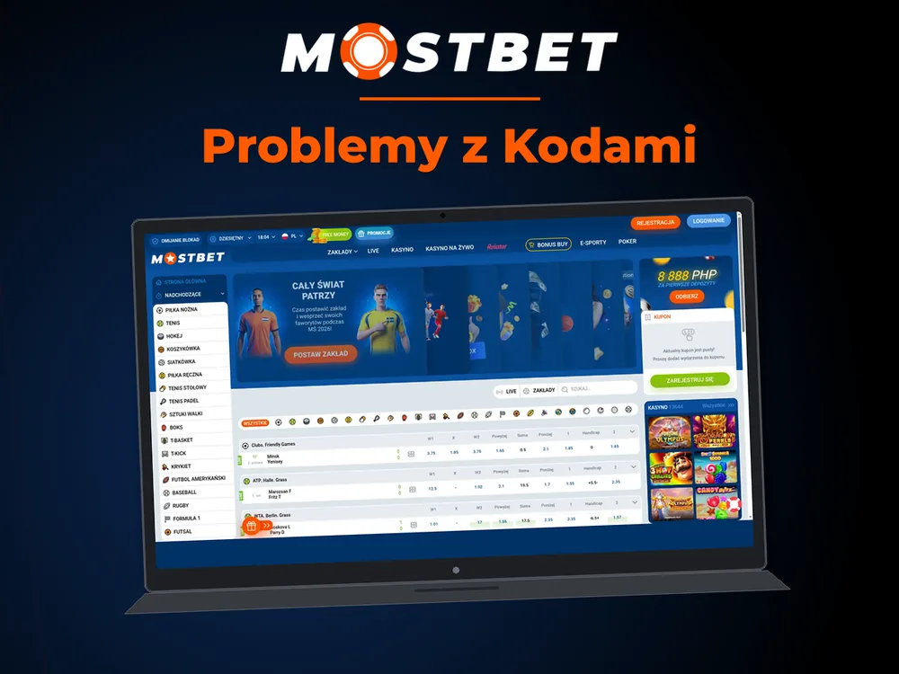 mostbet casino - Problemy z Kodami