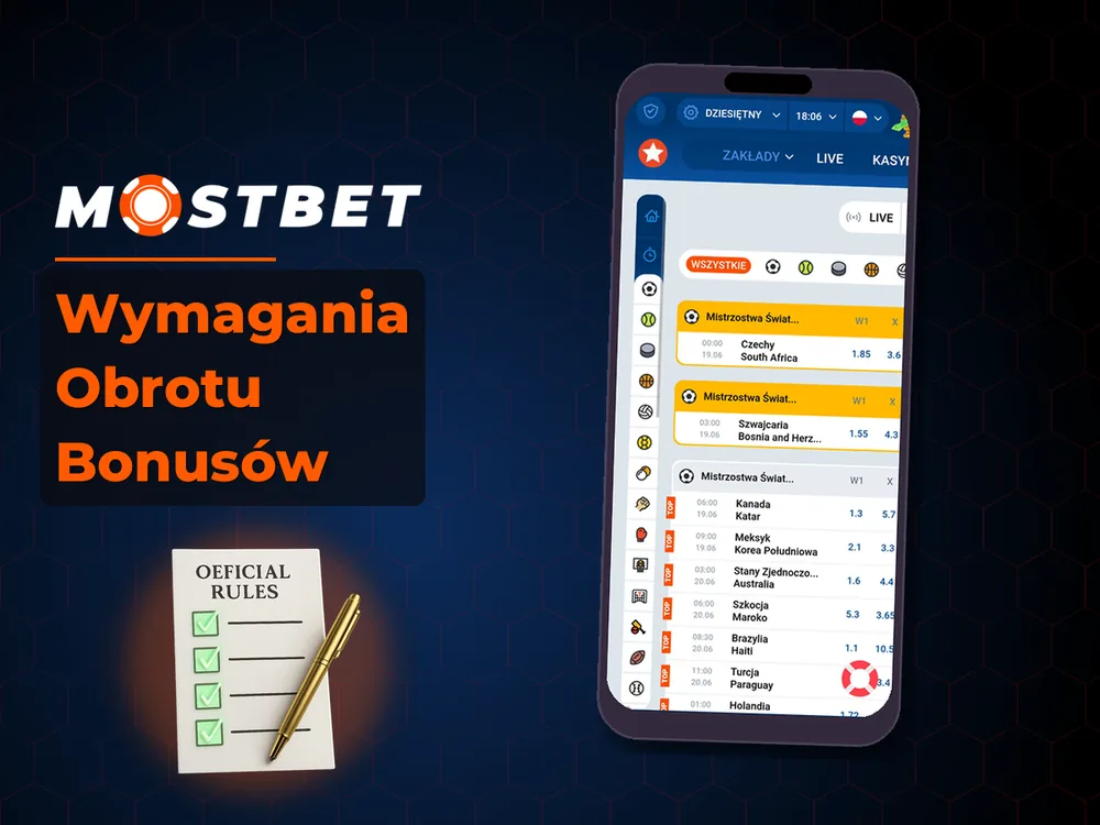mostbet casino - Wymagania Obrotu Bonusów