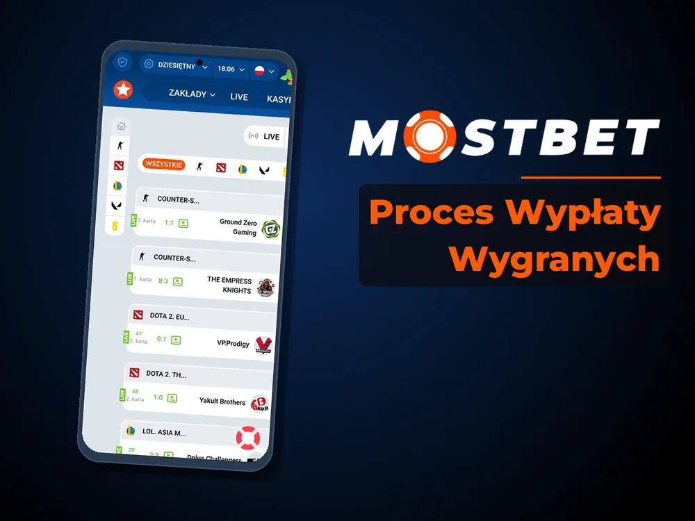 mostbet casino - Proces Wypłaty Wygranych