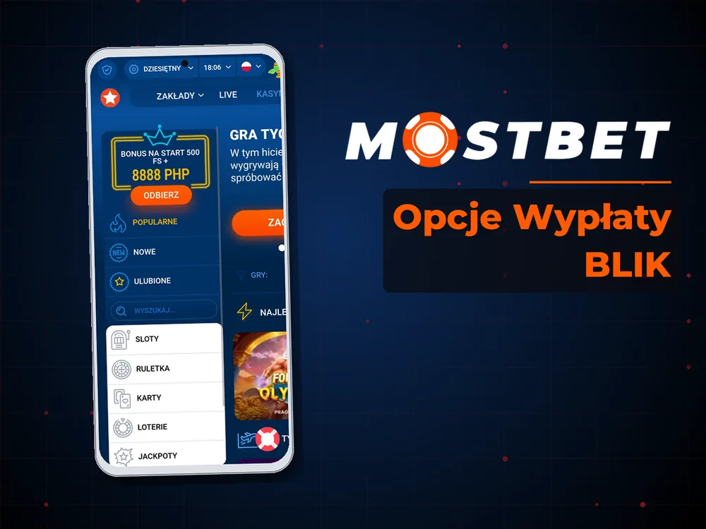 mostbet casino - Opcje Wypłaty BLIK