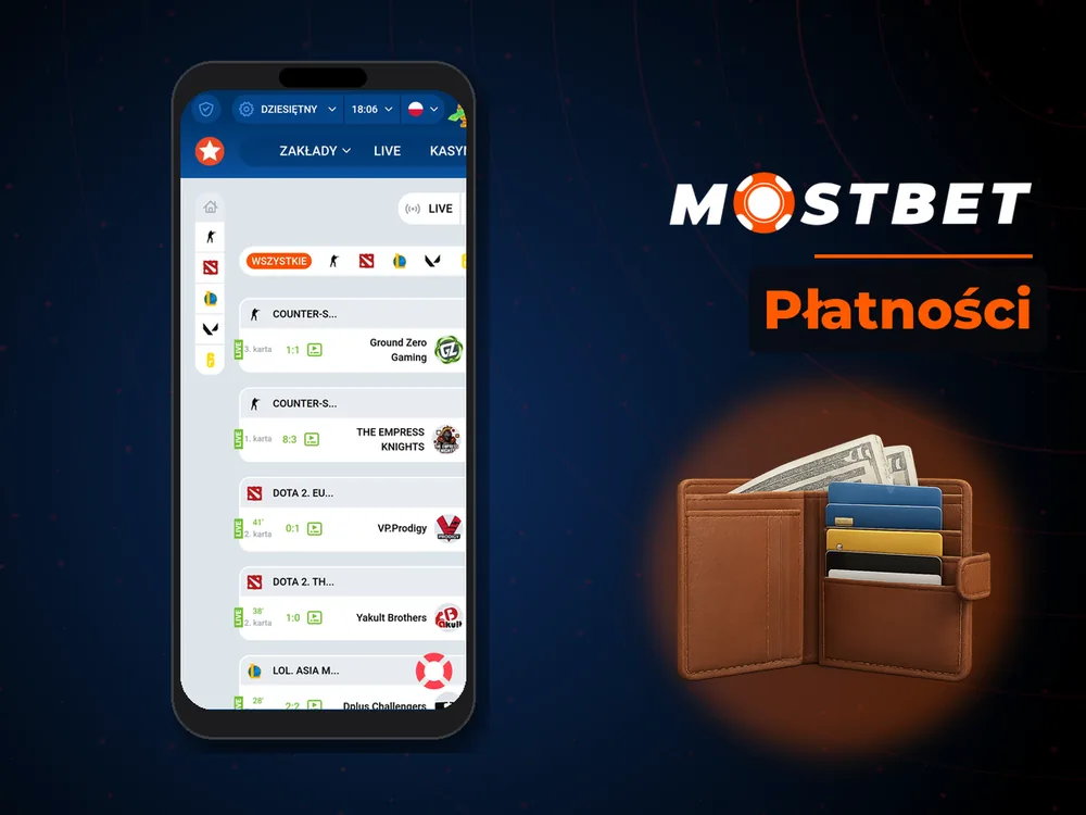 mostbet casino - Płatności
