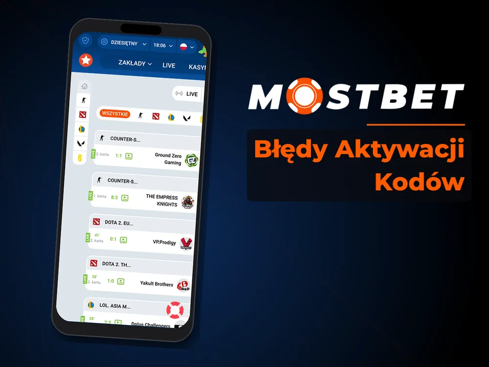 mostbet casino - Błędy Aktywacji Kodów