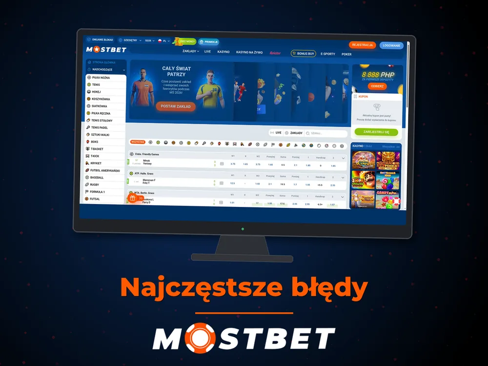 mostbet casino - Najczęstsze błędy