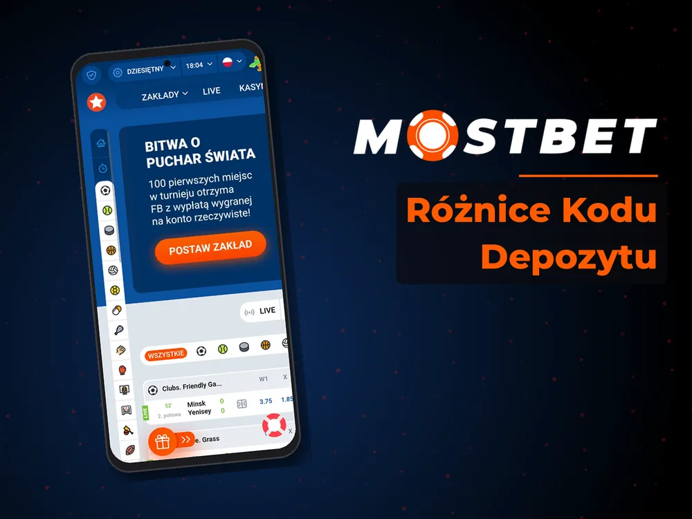 mostbet casino - Różnice Kodu Depozytu