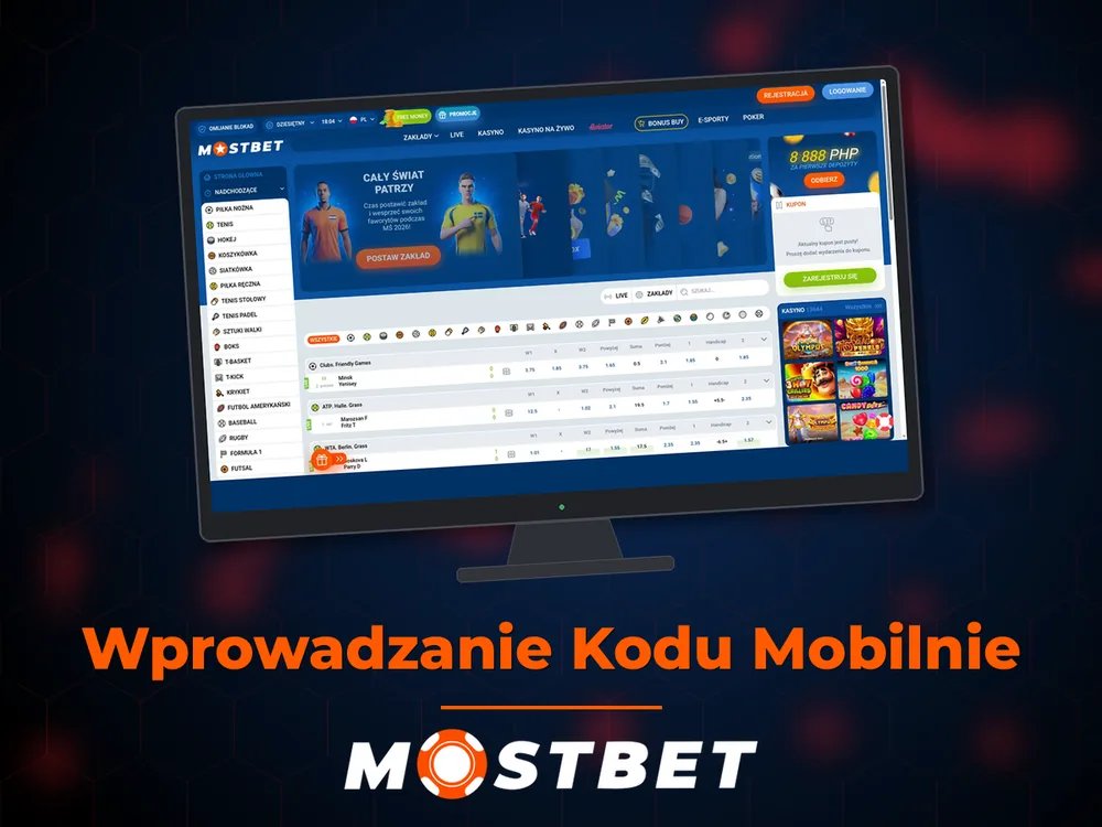 mostbet casino - Wprowadzanie Kodu Mobilnie