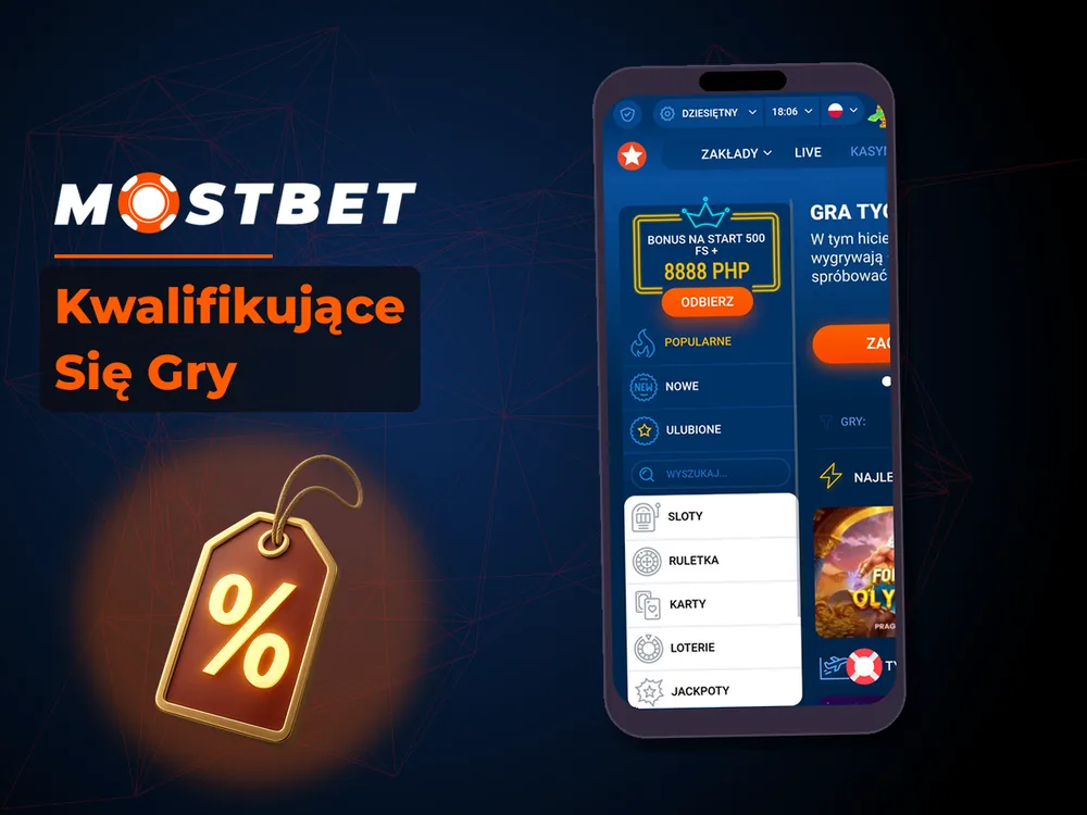 mostbet casino - Kwalifikujące Się Gry