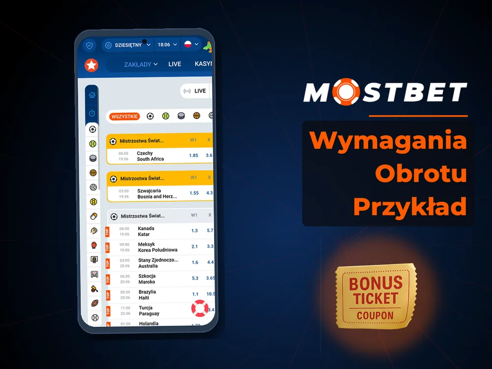 mostbet casino - Wymagania Obrotu Przykład