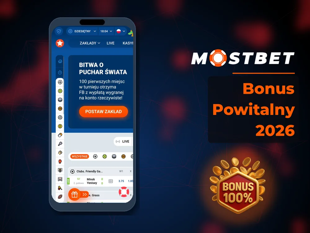 mostbet casino - Bonus Powitalny 2026