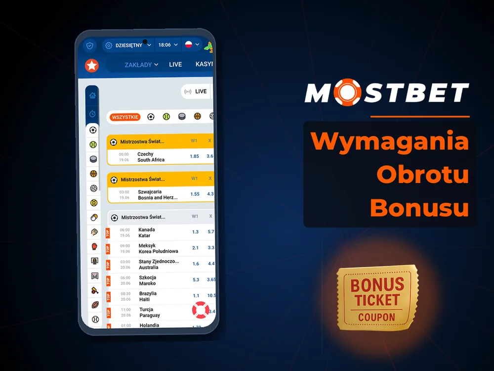 mostbet casino - Wymagania Obrotu Bonusu