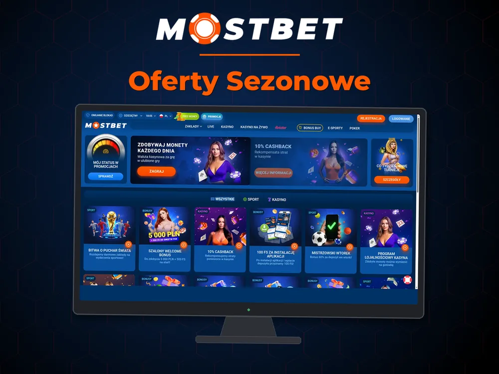 mostbet casino - Oferty Sezonowe