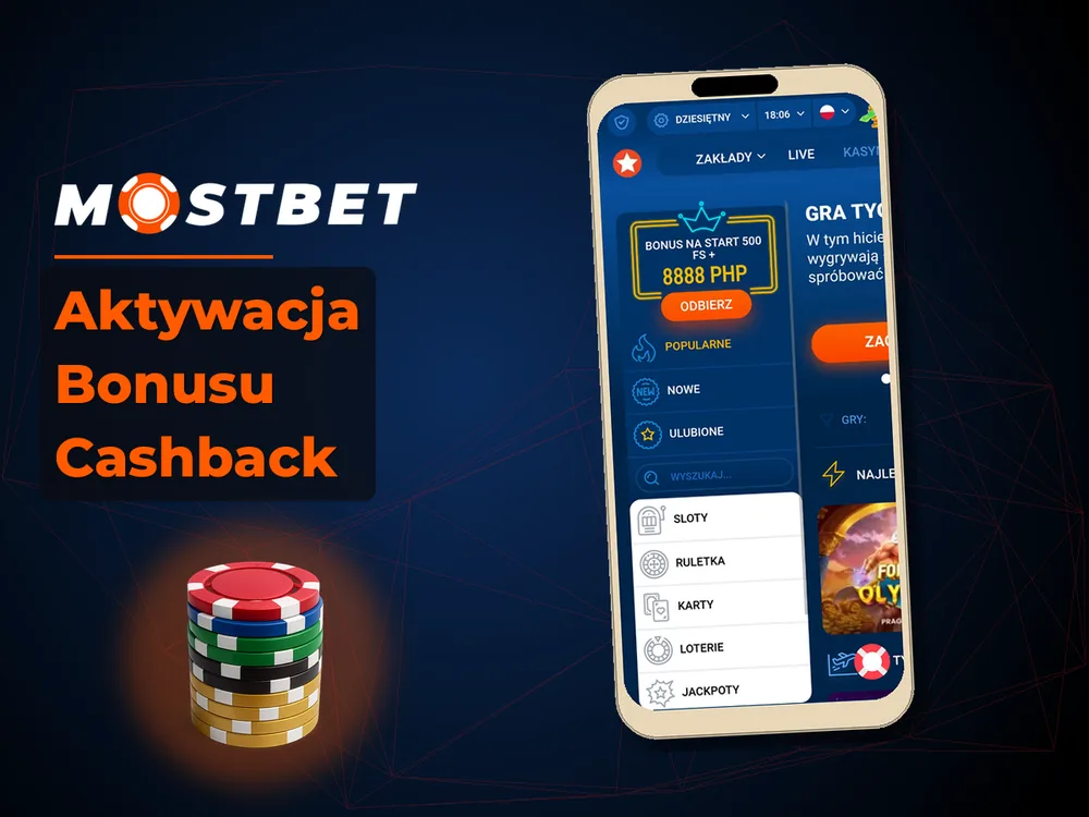 mostbet casino - Aktywacja Bonusu Cashback
