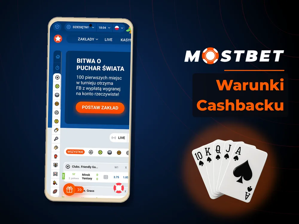 mostbet casino - Warunki Cashbacku