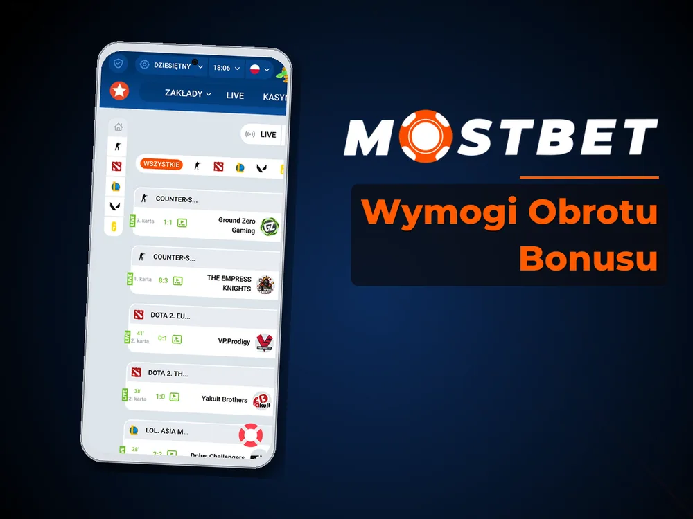 mostbet casino - Wymogi Obrotu Bonusu