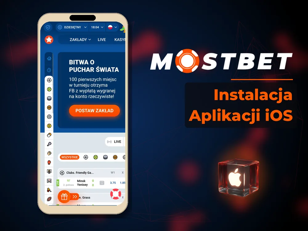 mostbet casino - Instalacja Aplikacji iOS