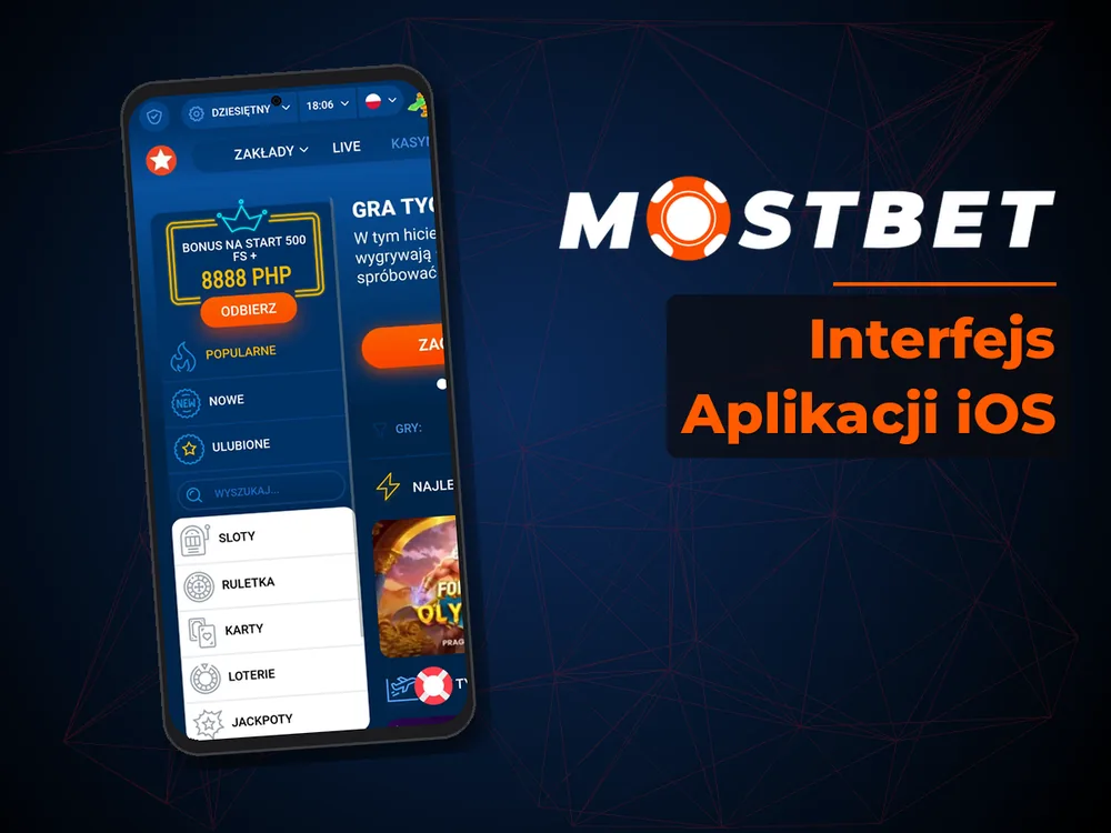 mostbet casino - Interfejs Aplikacji iOS