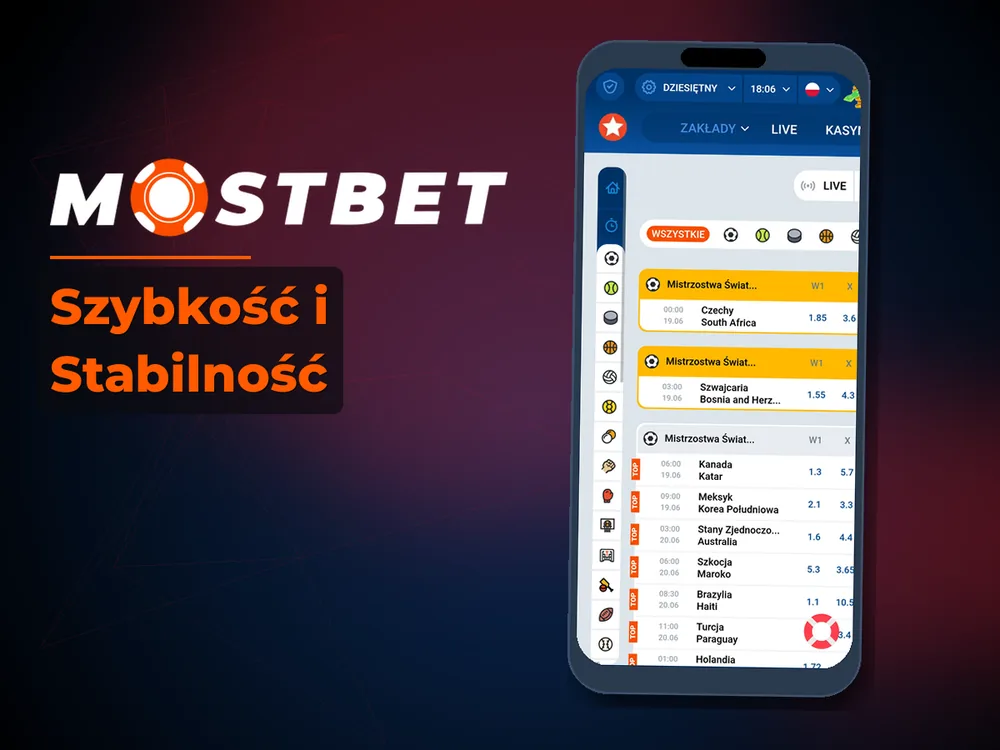 mostbet casino - Szybkość i Stabilność