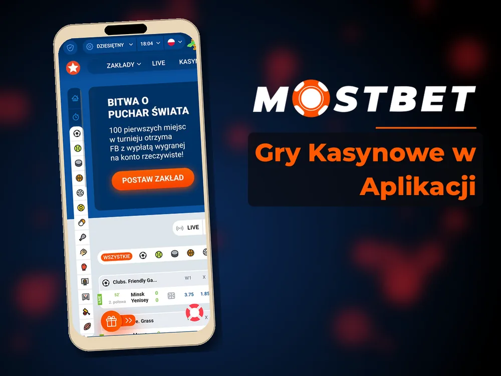 mostbet casino - Gry Kasynowe w Aplikacji