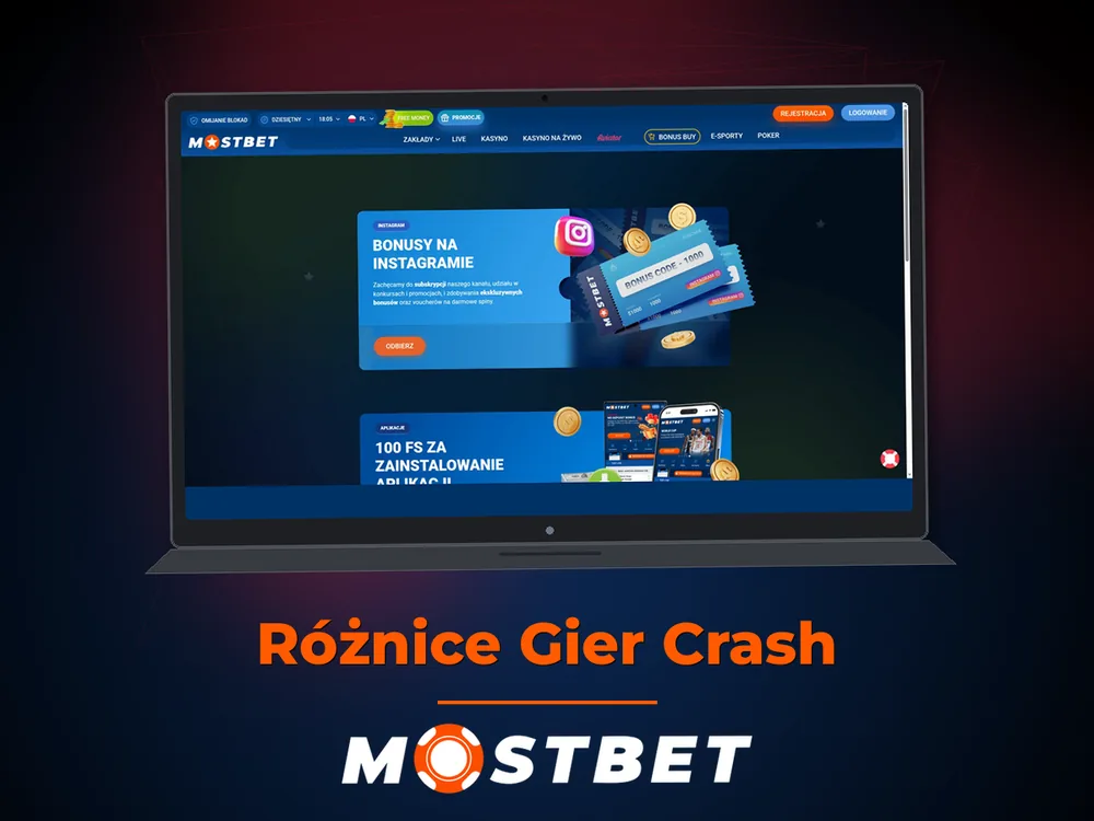 mostbet casino - Różnice Gier Crash