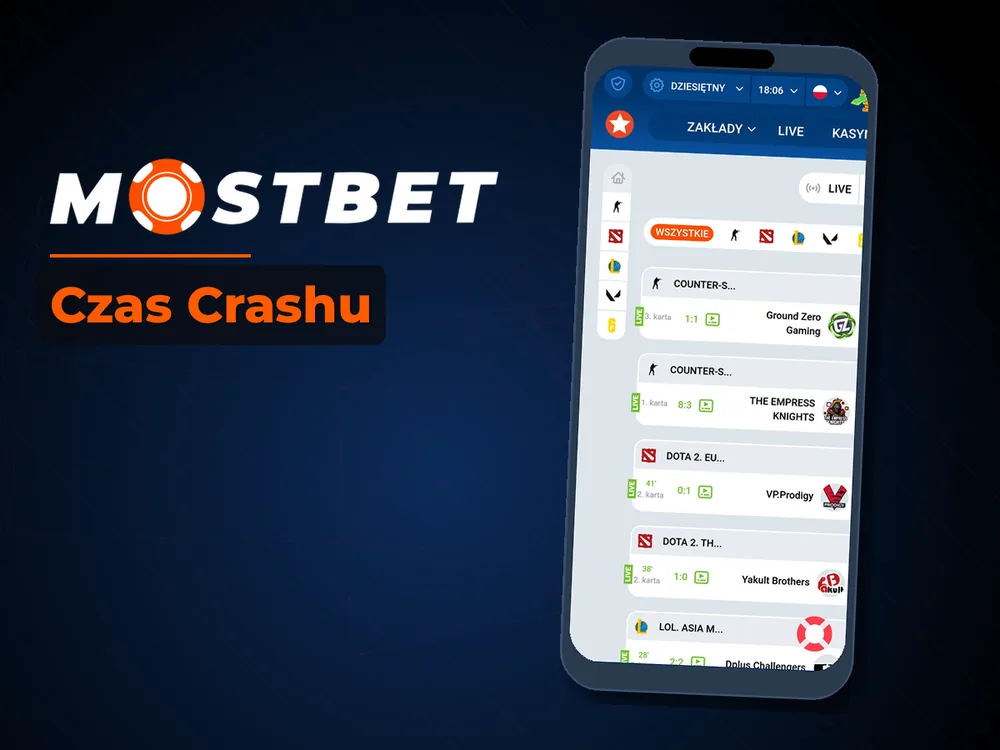 mostbet casino - Czas Crashu