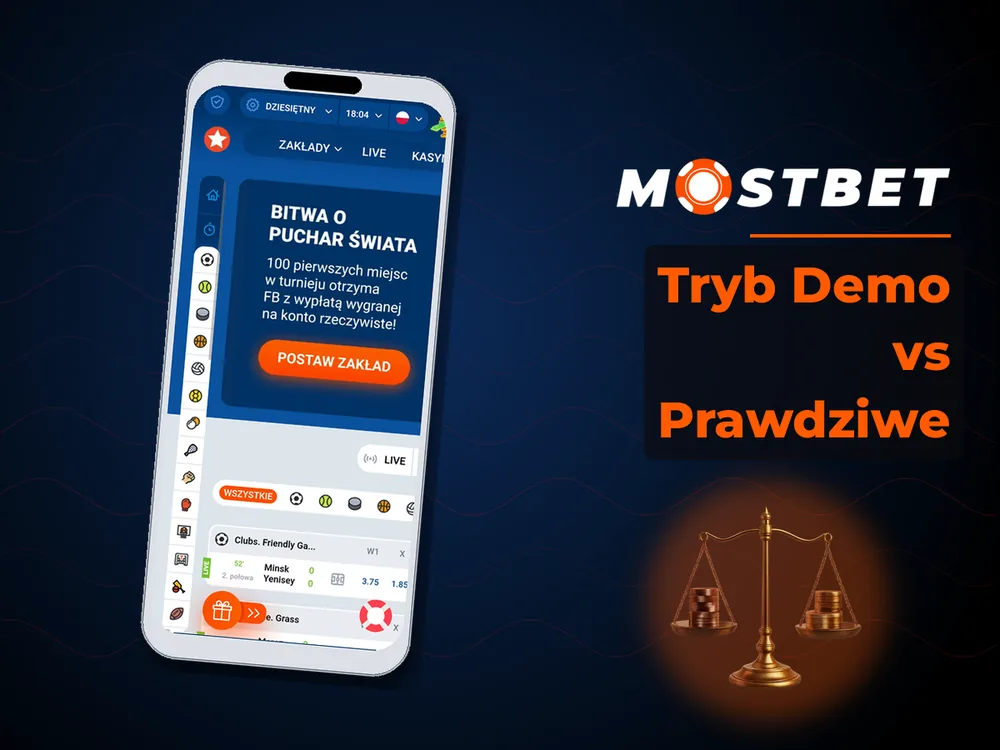 mostbet casino - Tryb Demo vs Prawdziwe