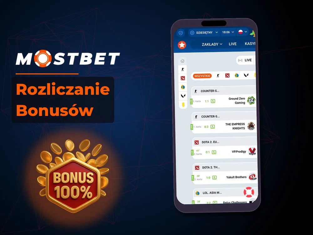 mostbet casino - Rozliczanie Bonusów
