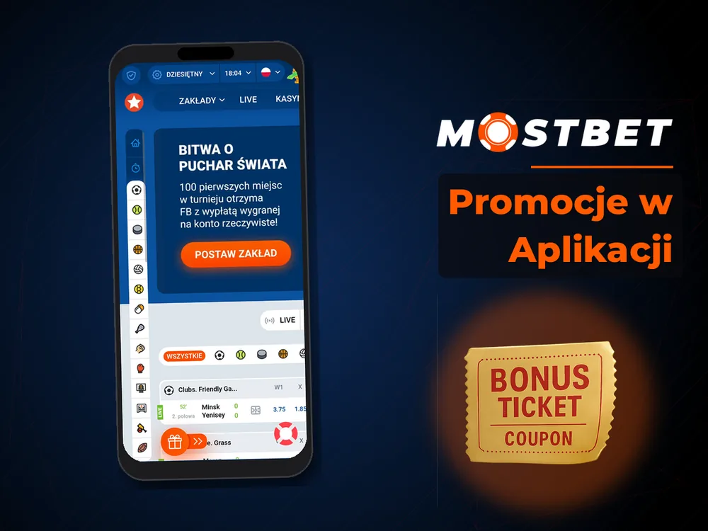 mostbet casino - Promocje w Aplikacji