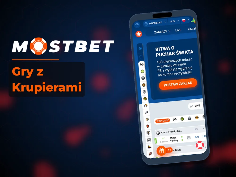 mostbet casino - Gry z Krupierami