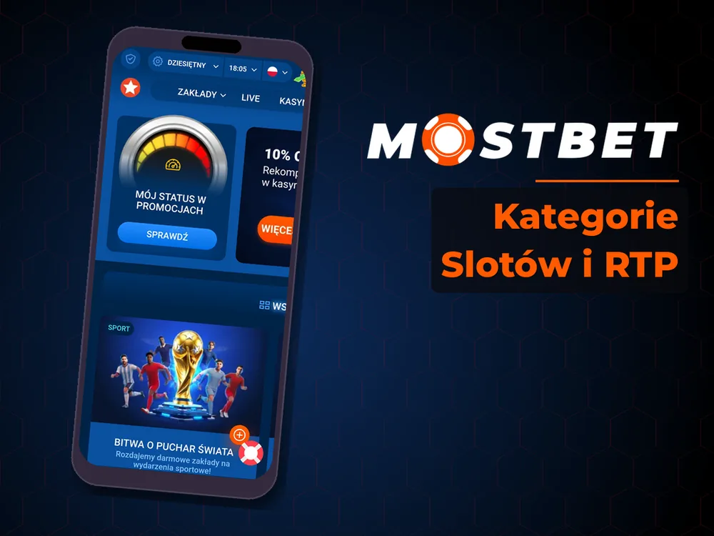 mostbet casino - Kategorie Slotów i RTP