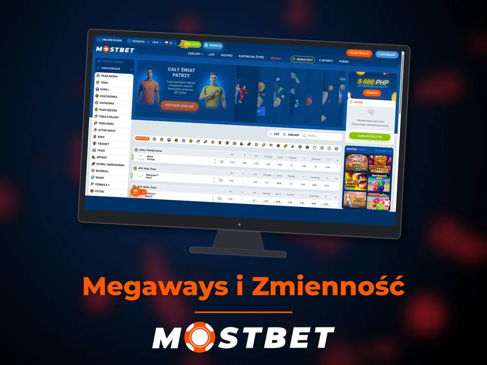 mostbet casino - Megaways i Zmienność