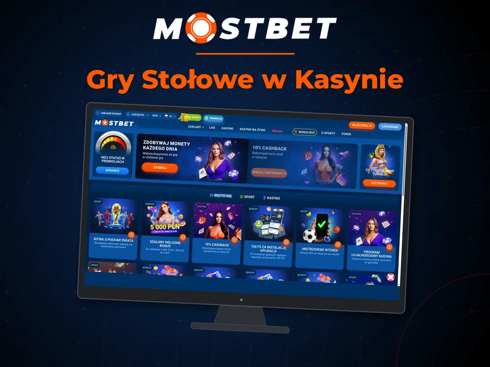 mostbet casino - Gry Stołowe w Kasynie
