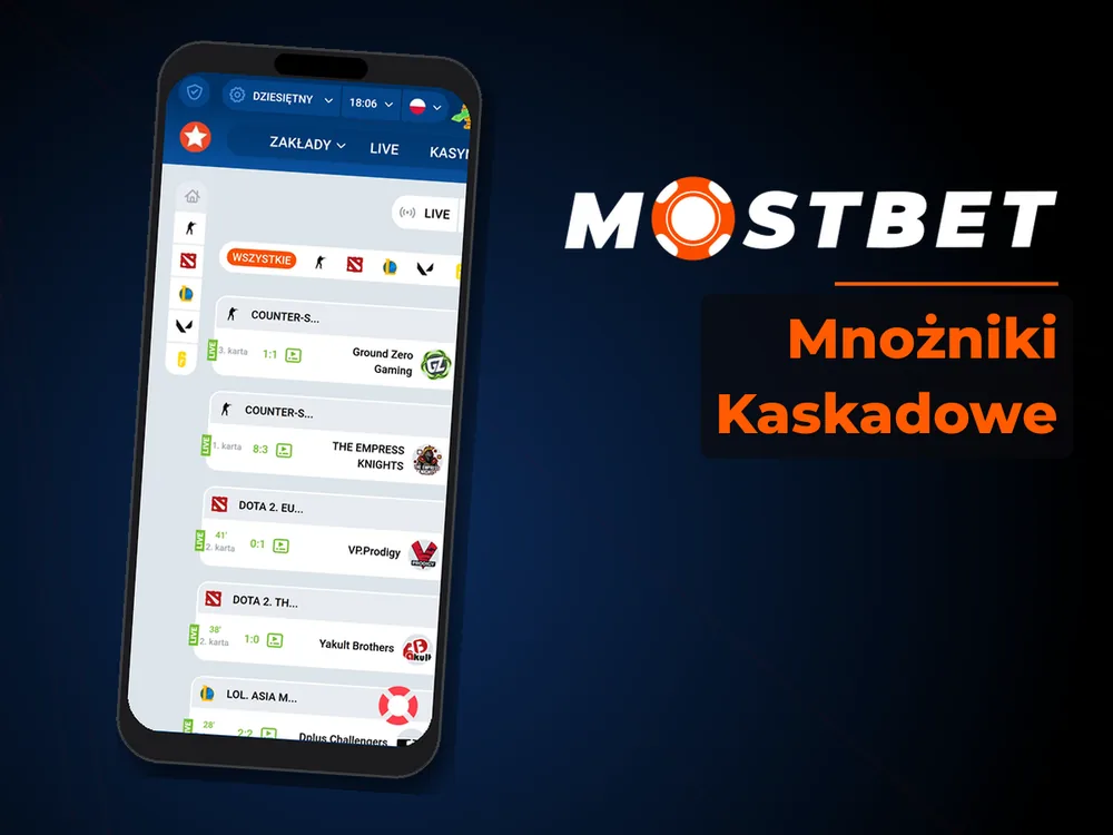 mostbet casino - Mnożniki Kaskadowe
